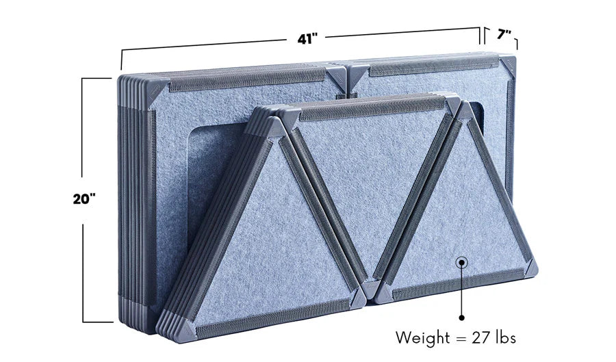 Kit de Construction Magnétique Montessori – Forts Modulaires Géants pour Jeu Créatif et Éducatif